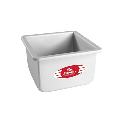 Fat Daddio's Anodized Aluminum Square Cake Pan, 3" High - 8 Inch x 8 Inch x 3 Inch