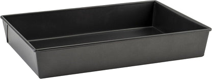 Winco 18" x 12" Rectangular Aluminized Steel Cake Pan