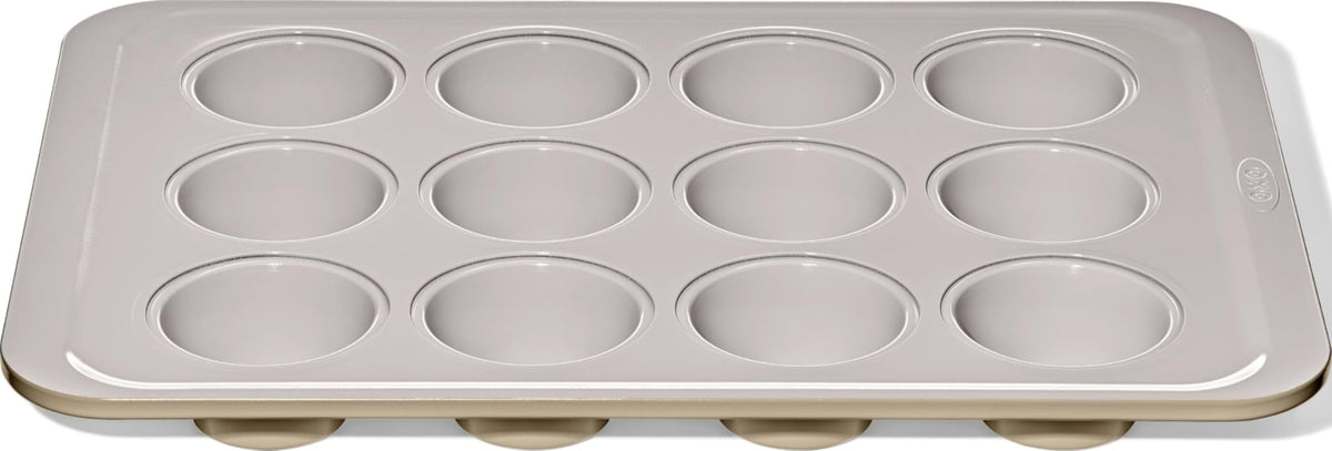 OXO Good Grips Non-Stick Pro Ceramic Coated Metal Bakeware Cake Pan — 9 in Round — Basil, Round Baking Pan for Layered Cakes