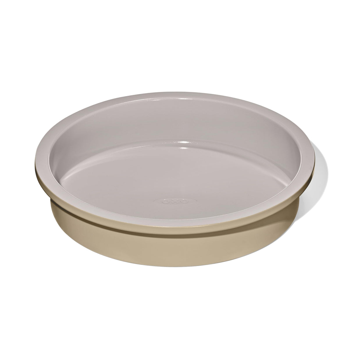 OXO Good Grips Non-Stick Pro Ceramic Coated Metal Bakeware Cake Pan — 9 in Round — Basil, Round Baking Pan for Layered Cakes