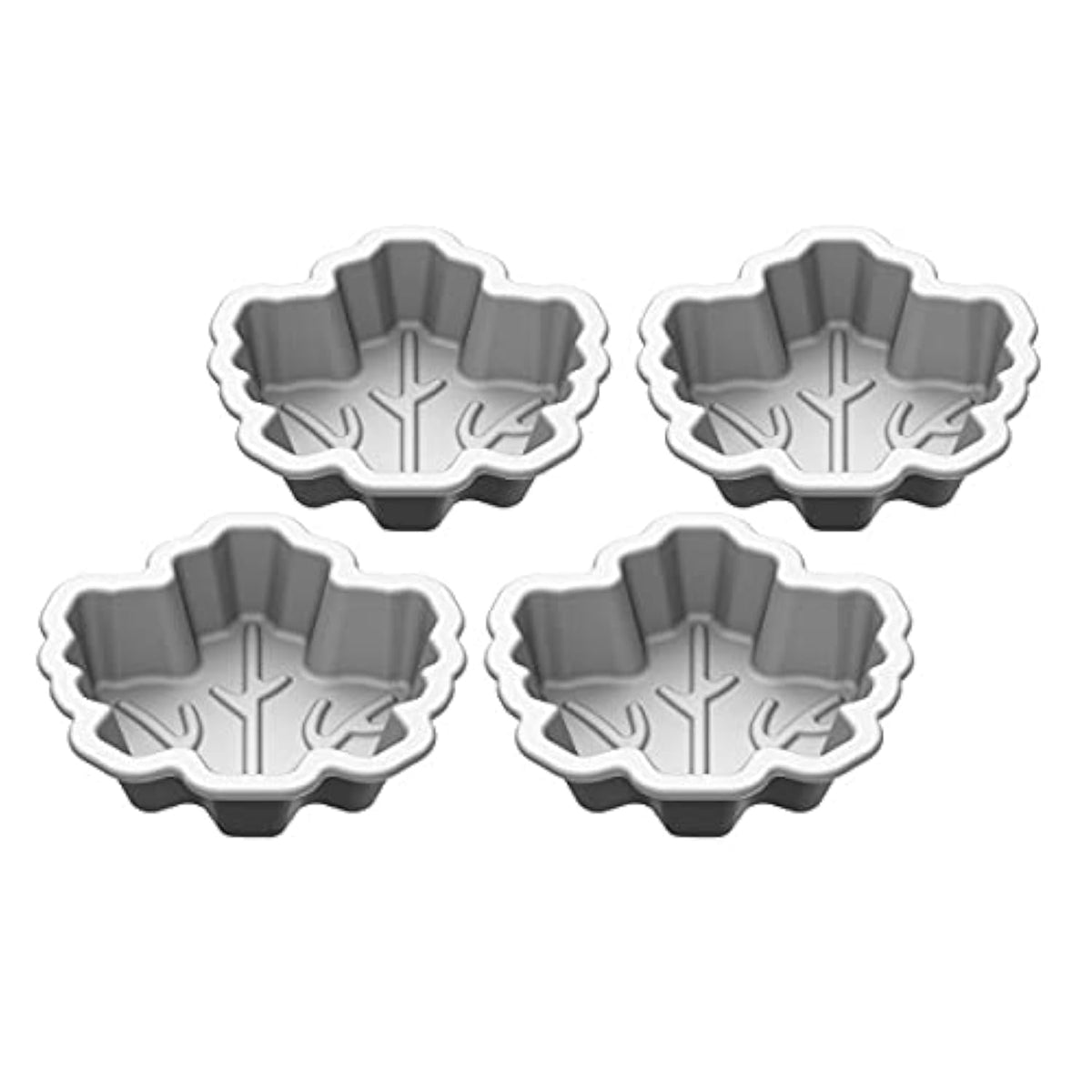 Cuisinart 4 Piece Pizza Pan Set, Mini, Steel Gray
