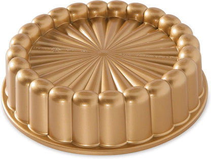 Nordic Ware Charlotte Cake Pan, 6-Cup/1.4 Liters, Toffee