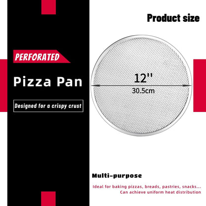 Astero 12 Inch Pizza Screen for Home Bakers & Professionals (3 Pack)