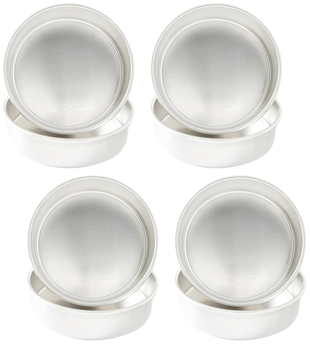Nordic Ware Naturals Round Cake Pan, 9-Inch 2-Pack