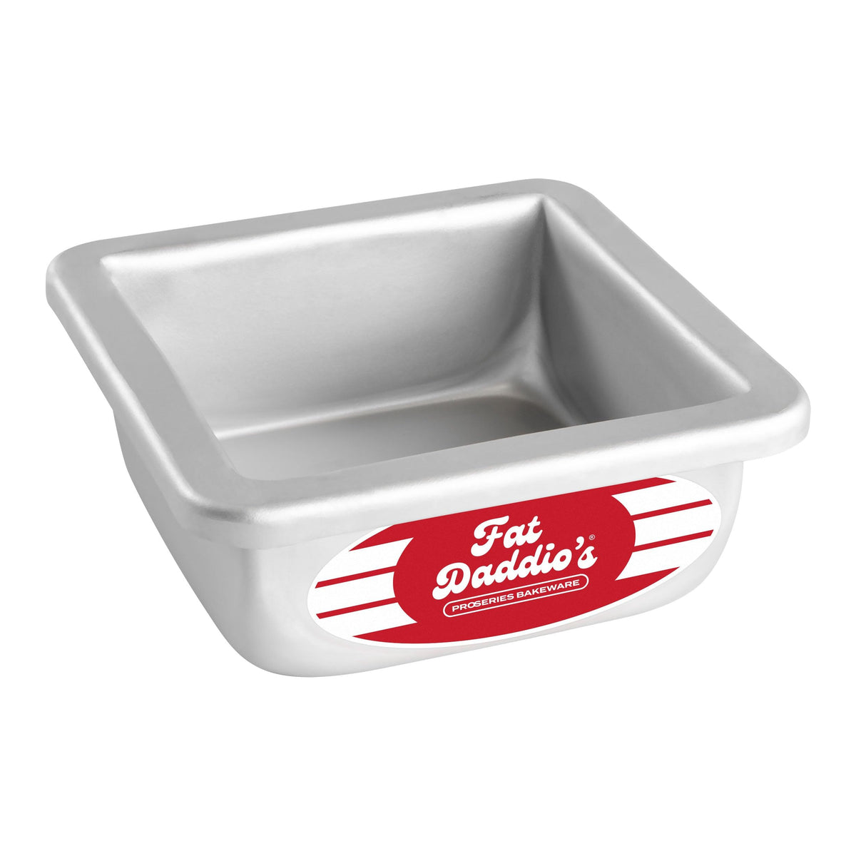 Fat Daddio's Anodized Aluminum Square Cake Pan, 3" High - 8 Inch x 8 Inch x 3 Inch