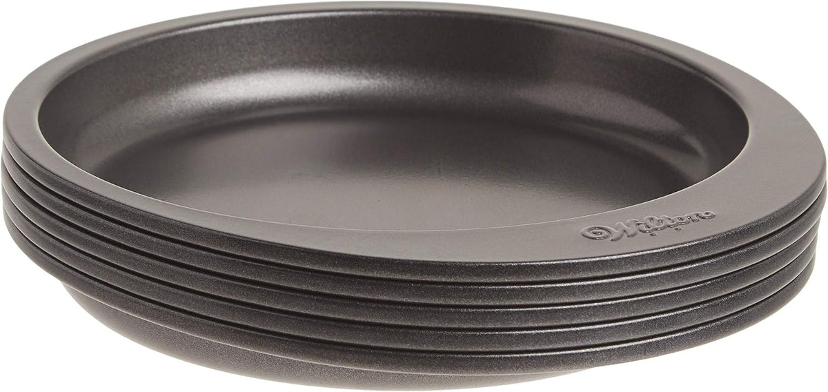 Wilton Easy Layers Steel Layer Cake Pan Set, 6-Inch, 5-Piece