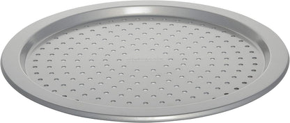 KitchenAid Nonstick Aluminized Steel Pizza Crisper, 14-Inch, Silver