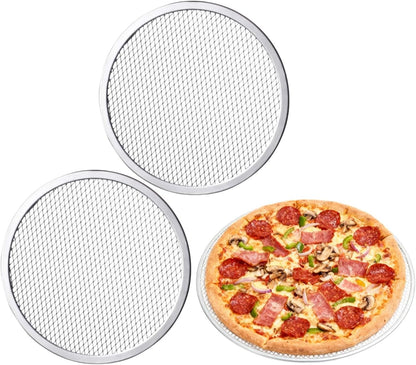 Astero 12 Inch Pizza Screen for Home Bakers & Professionals (3 Pack)