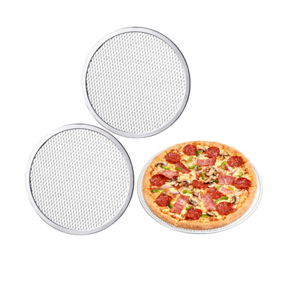 Astero 12 Inch Pizza Screen for Home Bakers & Professionals (3 Pack)