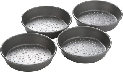 Chicago Metallic Deep Dish Pizza Pan Set - 7 Inch