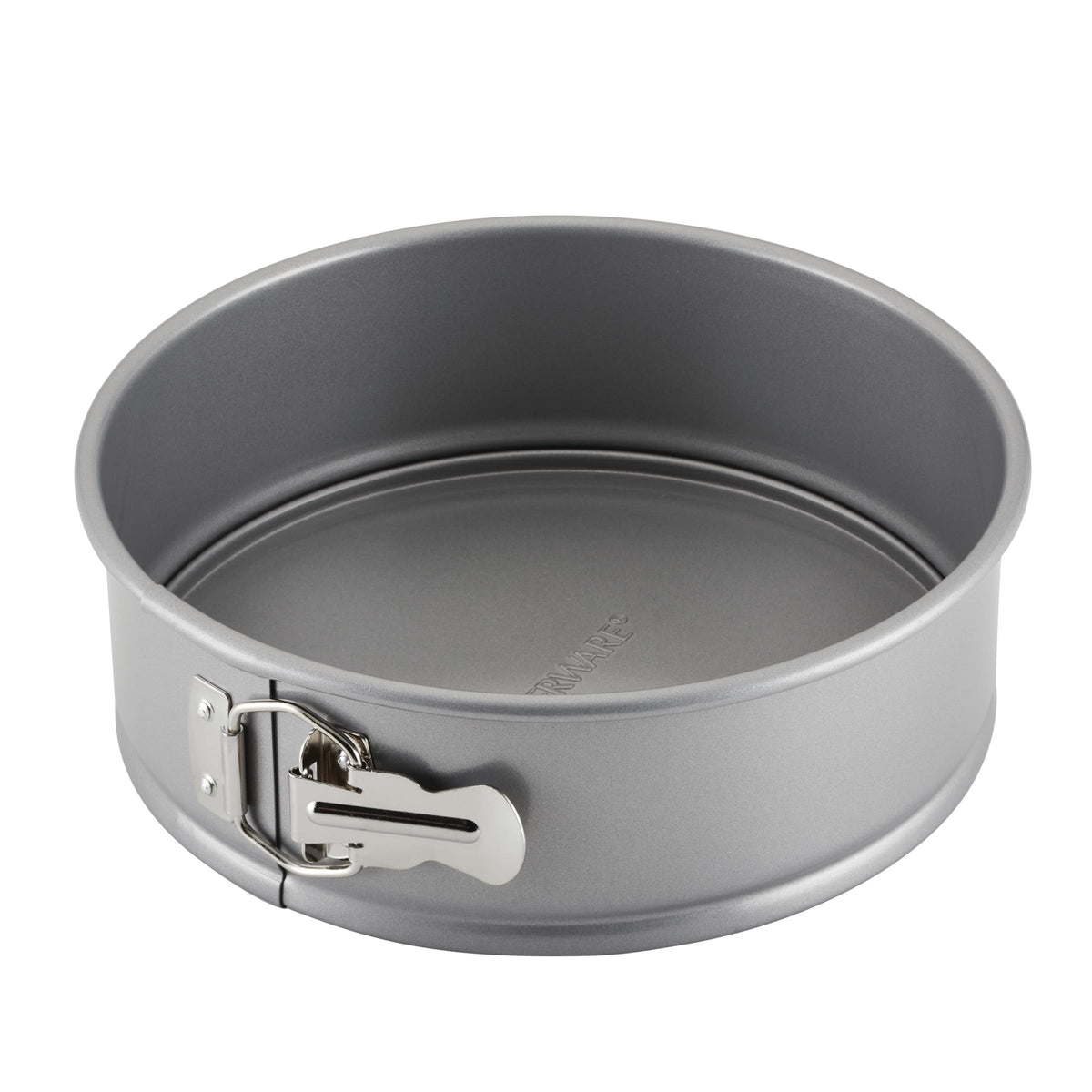 Farberware Nonstick Bakeware 9-Inch Round Springform Pan, Gray