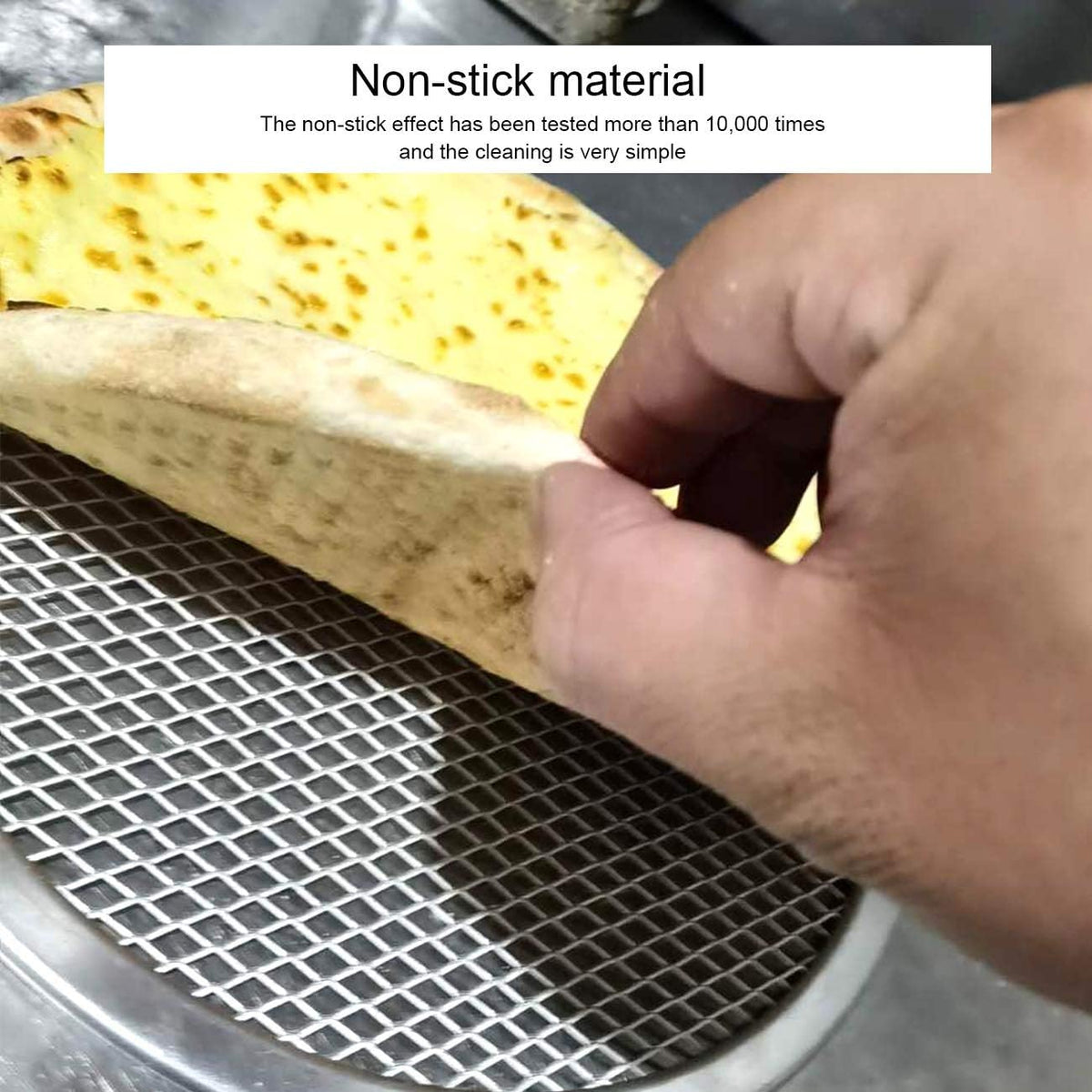 KWOLYKIM Pizza Screen, 3PCS Aluminum Alloy Seamless Pizza Screen Non Stick Mesh Net Baking Tray Cookware Kitchen Tool For Oven, BBQ 10 inch and 12 inch,14 inch