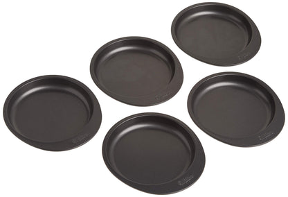 Wilton Easy Layers Steel Layer Cake Pan Set, 6-Inch, 5-Piece