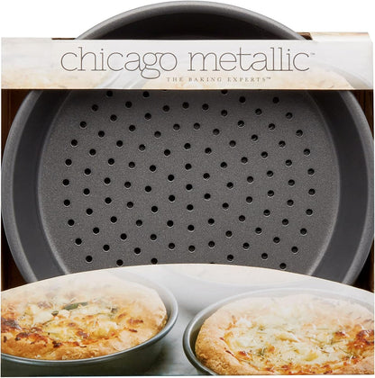 Chicago Metallic Deep Dish Pizza Pan Set - 7 Inch