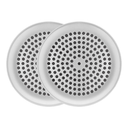 Fat Daddio's PZ-9SET Anodized Aluminum Pizza Pan, 9 Inch, Set of 2