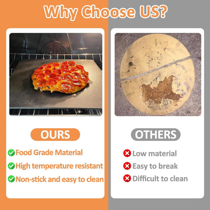 16"x13.4" Baking Steel Pizza Steel for Oven & Grill, Better than Stone