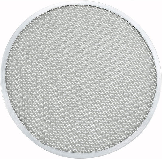 Winco 12" Aluminum Seamless Pizza Screen
