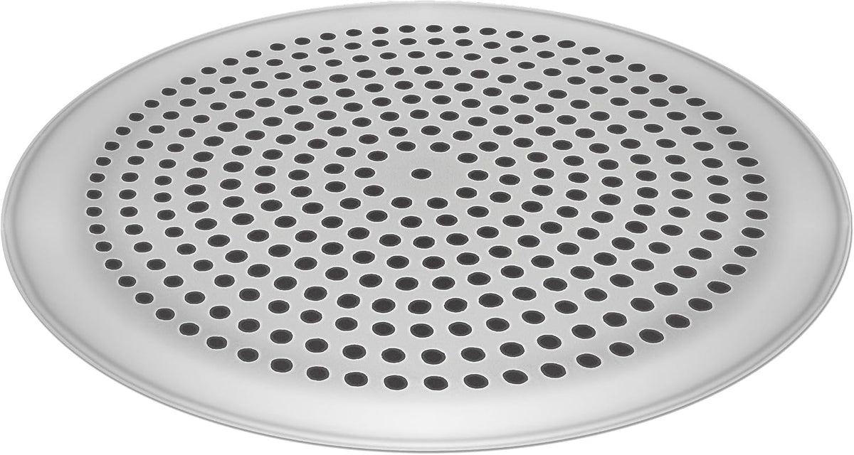 Fat Daddio's PZ-9SET Anodized Aluminum Pizza Pan, 9 Inch, Set of 2