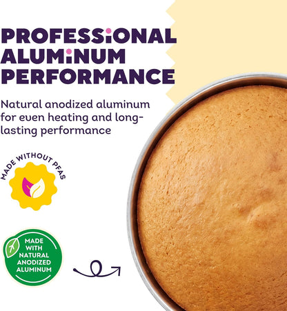 Wilton Aluminum 3D Sports Ball Cake Pan Set, Made Without PFAS